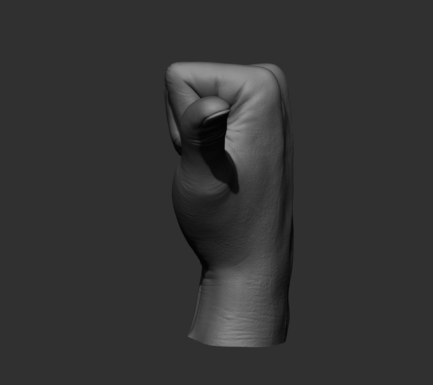 10 Male hands  3D model_52