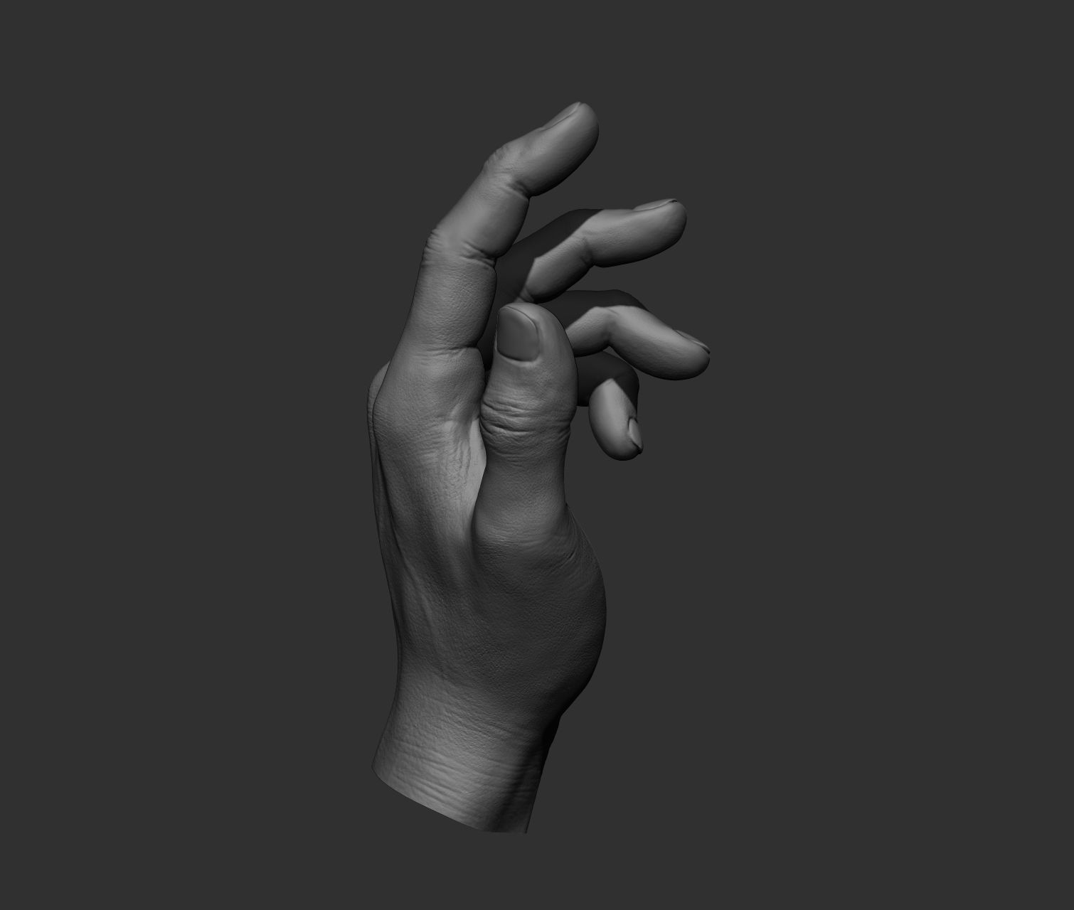 10 Male hands  3D model_39