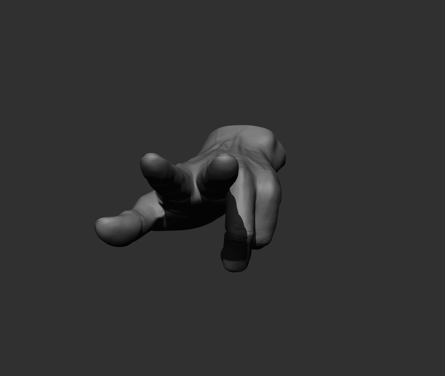 10 Male hands  3D model_10