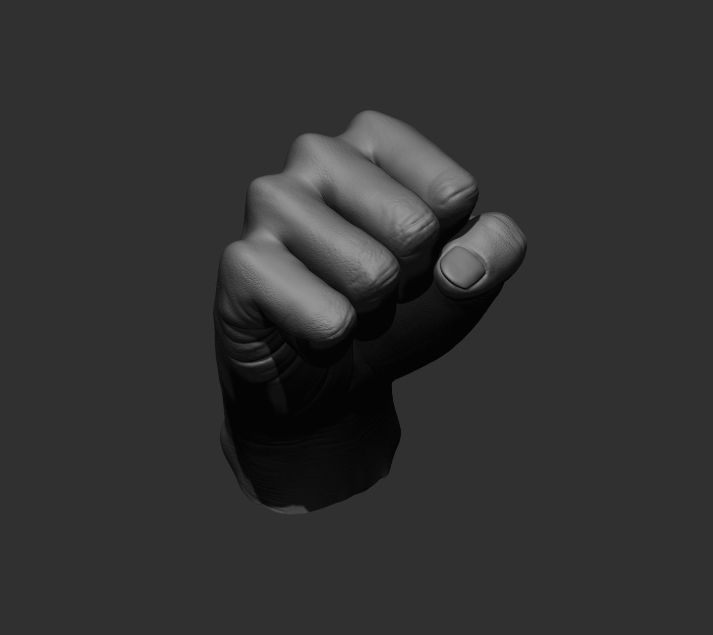 10 Male hands  3D model_50