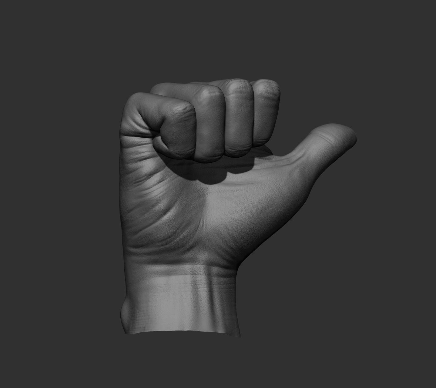 10 Male hands  3D model_61