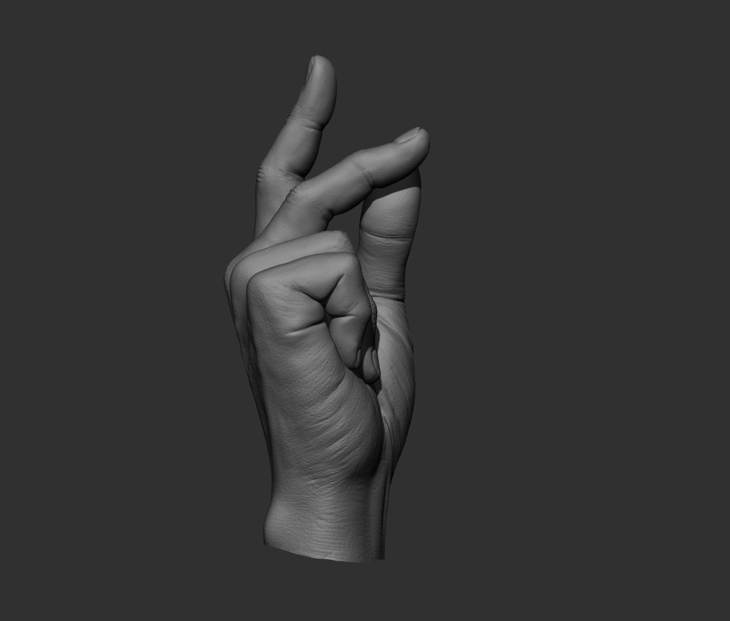 10 Male hands  3D model_14