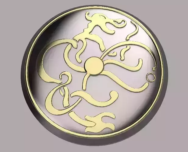 Assassins Creed Valhalla - Eivor brooch  3D print model