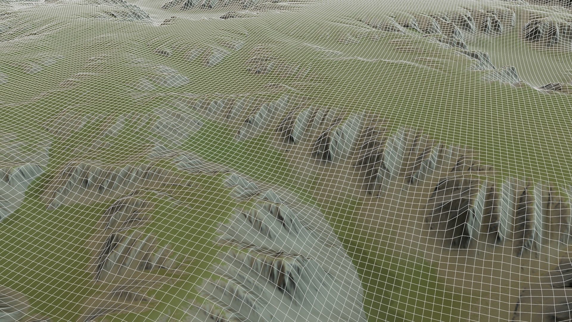 Landscape 70 Low-poly 3D model_9