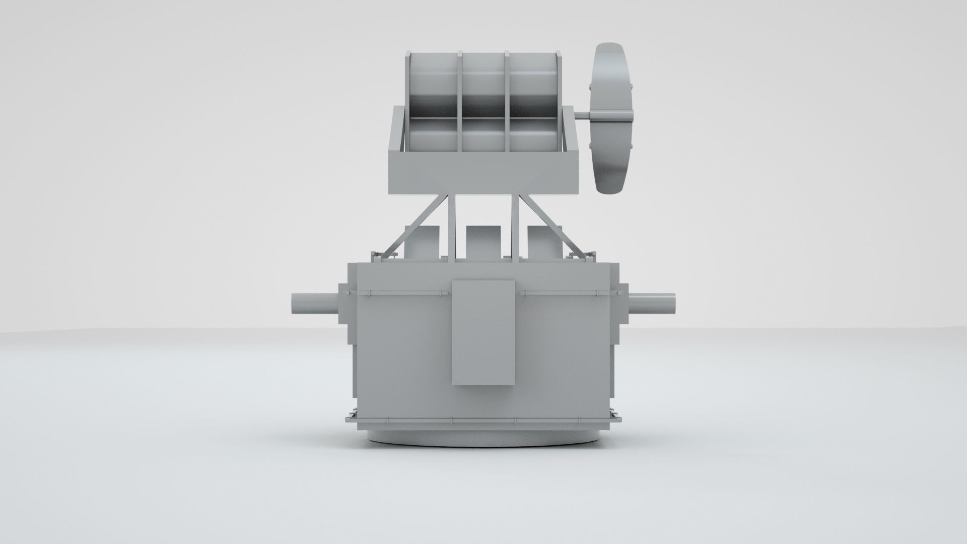 Naval Fire Control Director System Mk8 Mk12 3D model_3