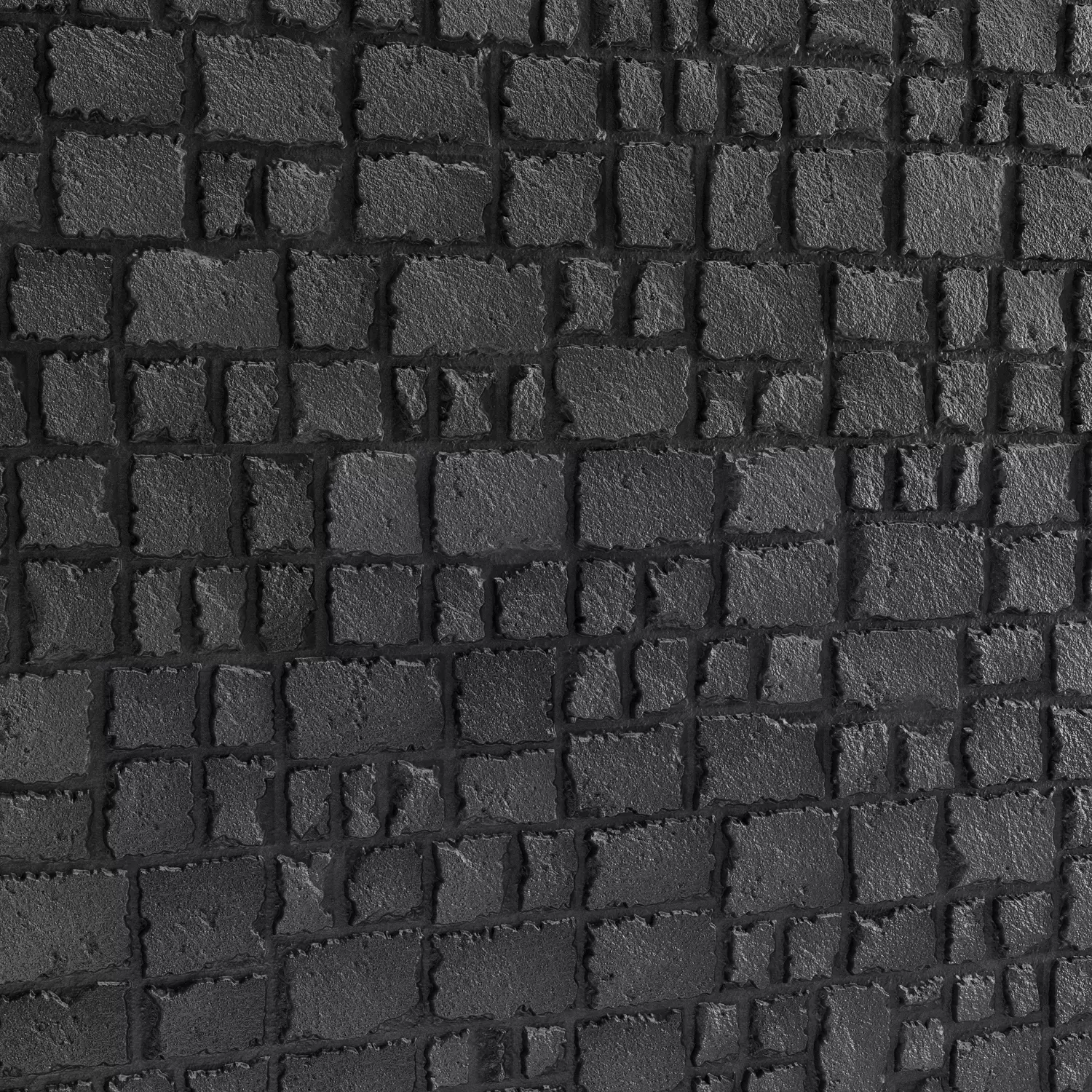 Ston Wall Material 10- Stone Wall Decorative Pbr 4k 3D model_0