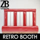 Retro Diner Booth 3D model_9