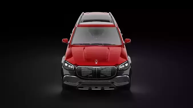 Mercedes Benz Maybach GLS 600 3D model