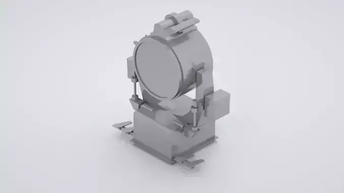 Naval Spotlight  3D model
