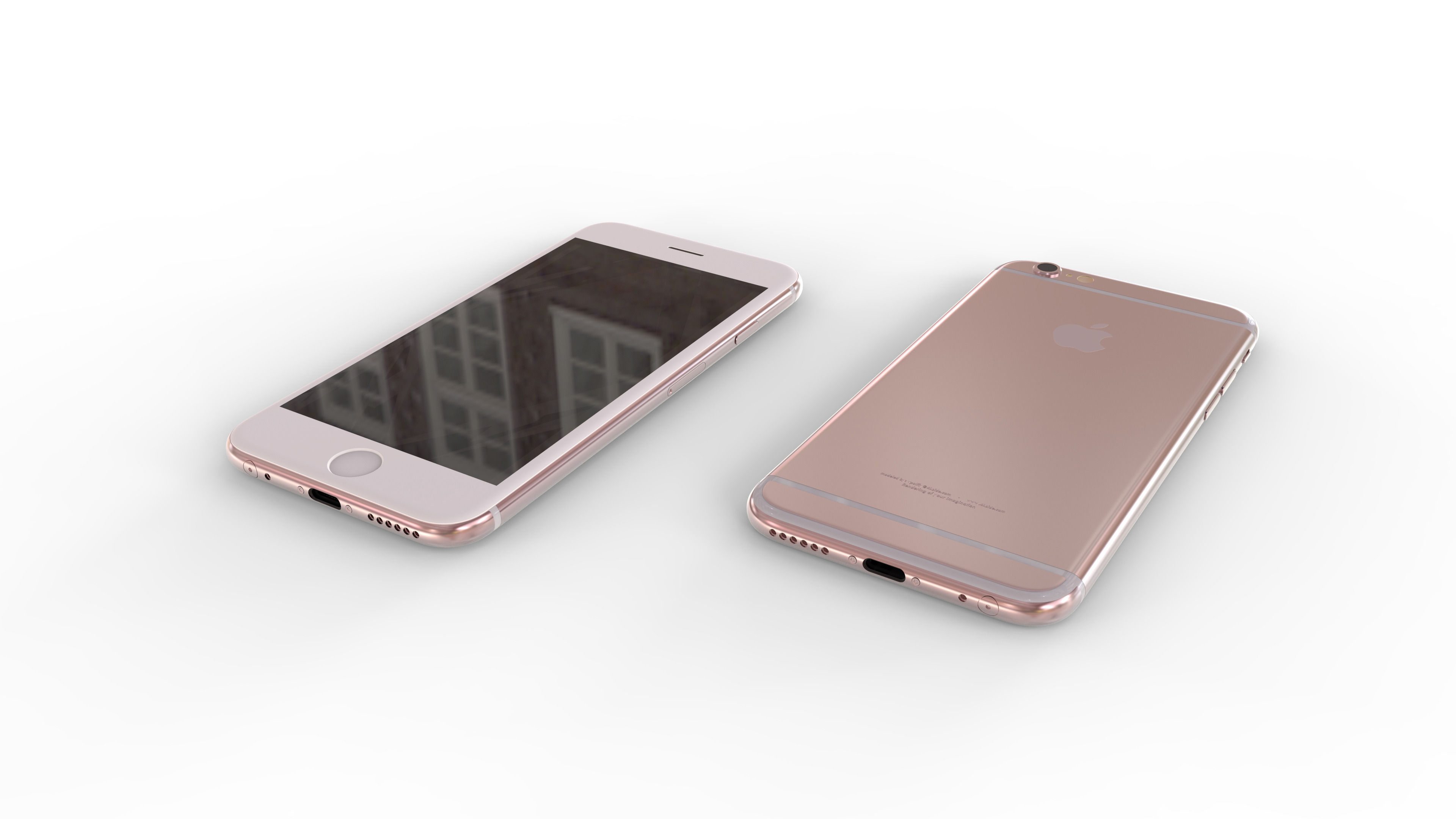 iPhone 6s - original dimensions 3D model_6