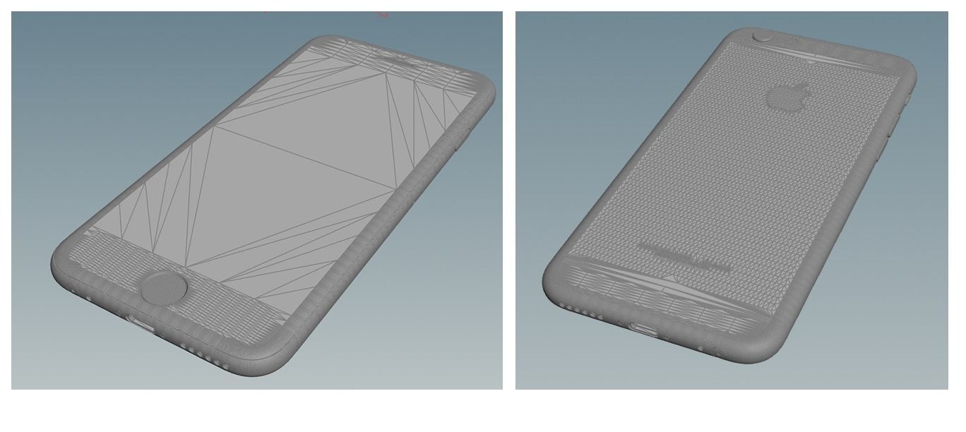iPhone 6s - original dimensions 3D model_7