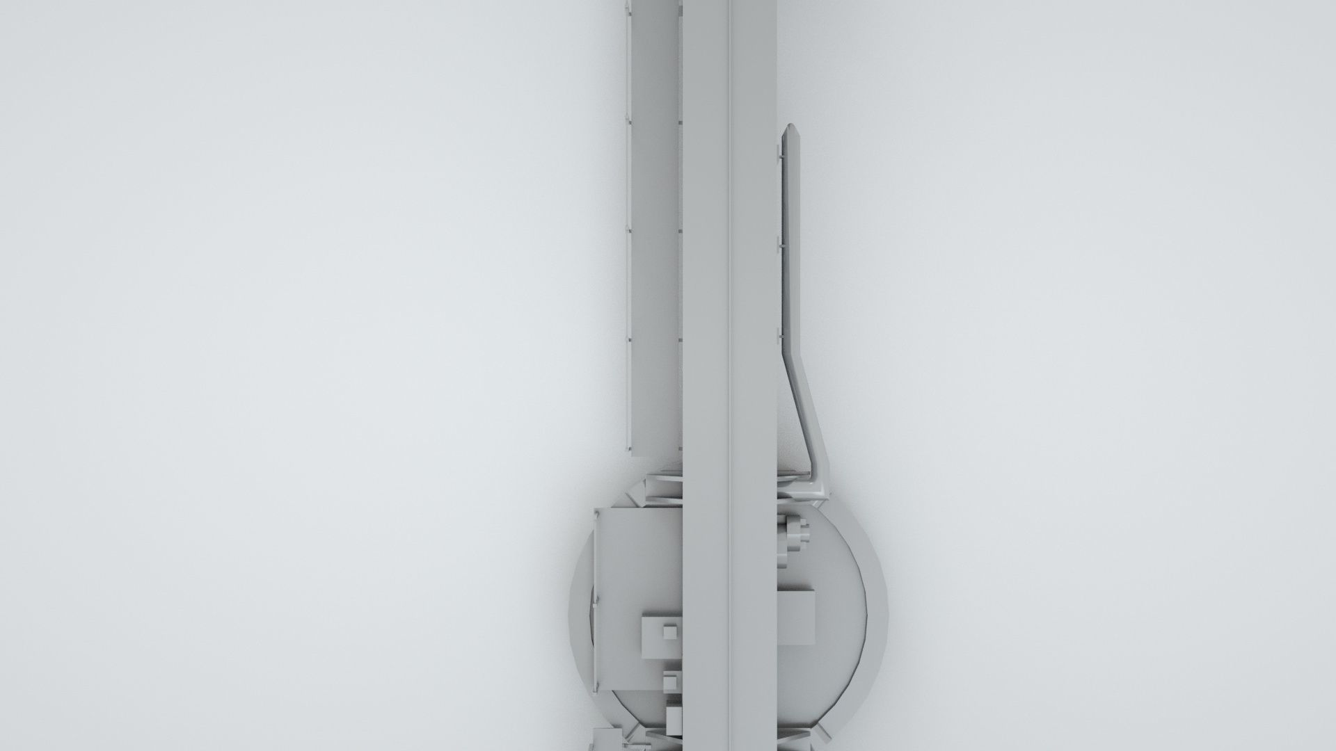 Plane Launch Pad - World War 2 Battleship 3D model_6