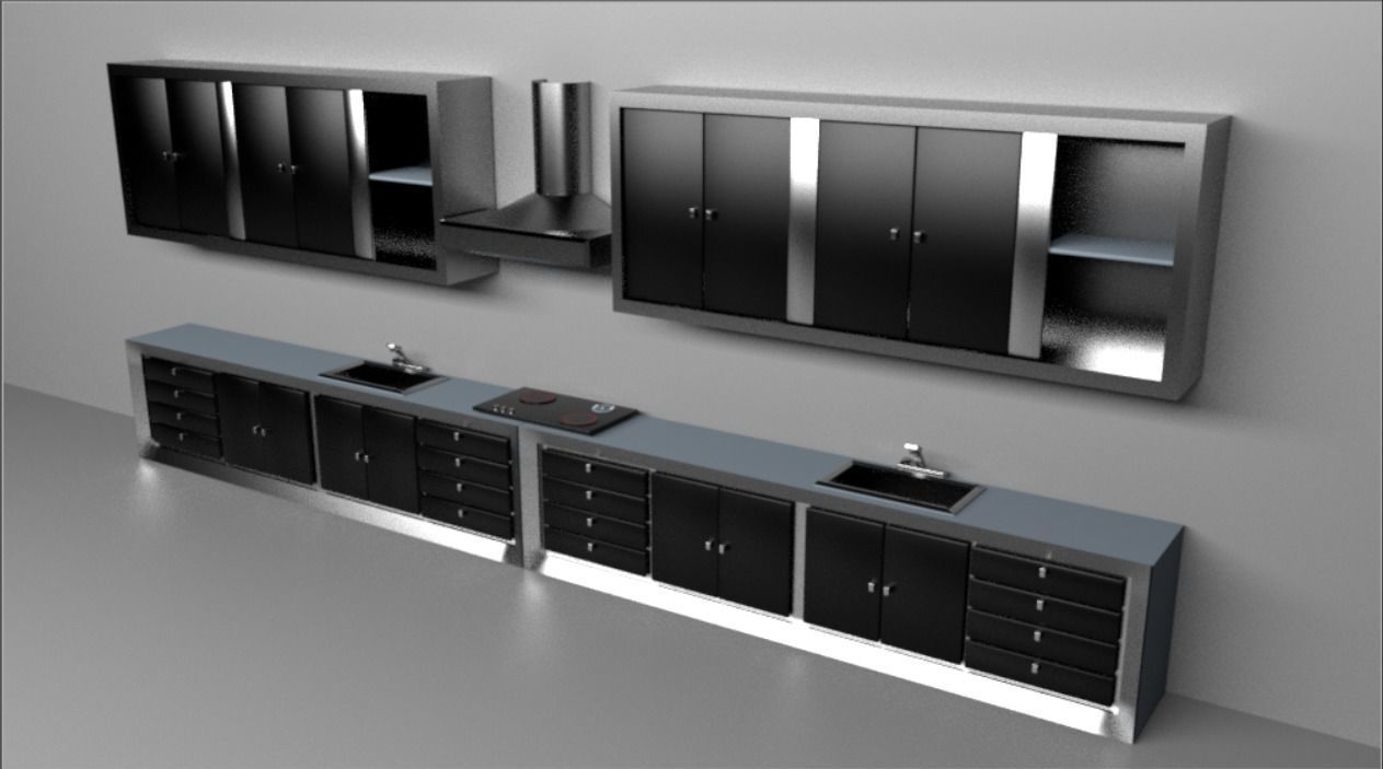 Furniture New kitchen furniture 3D model_8