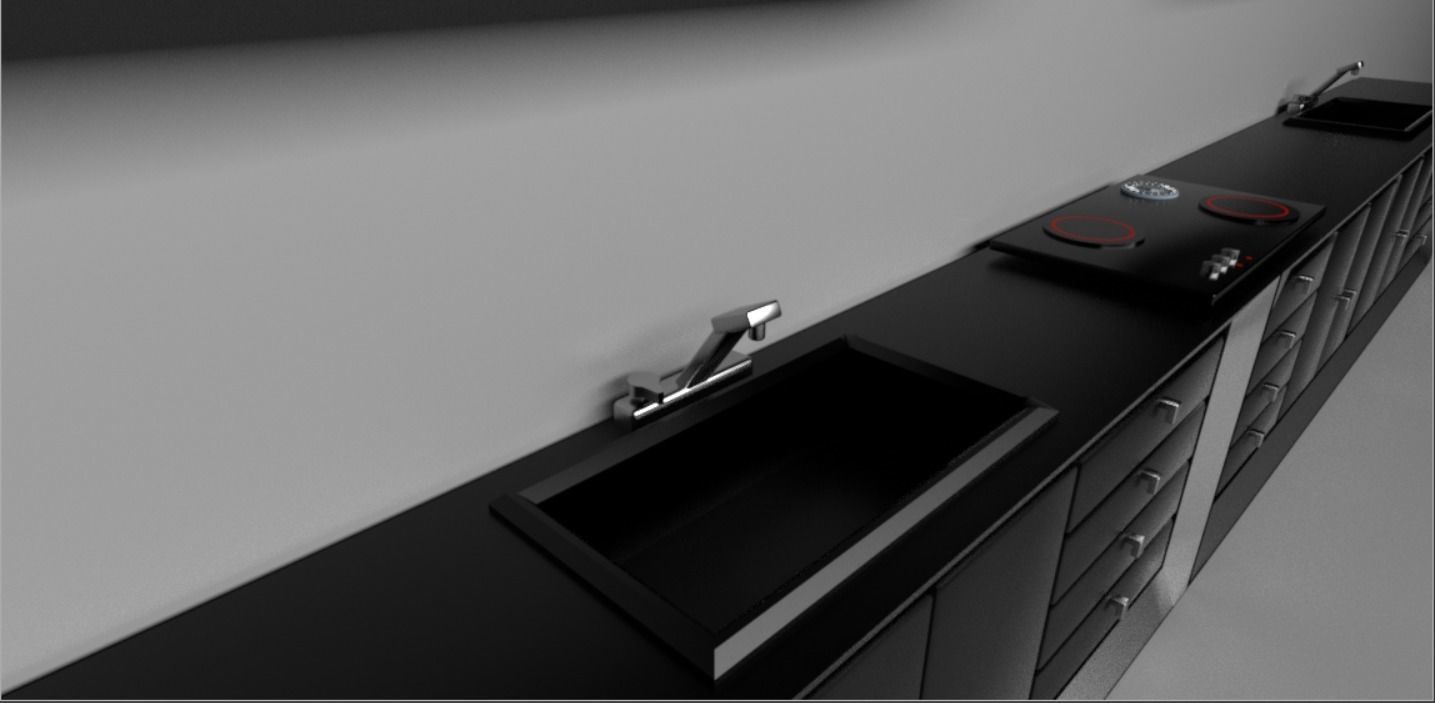 Furniture New kitchen furniture 3D model_3