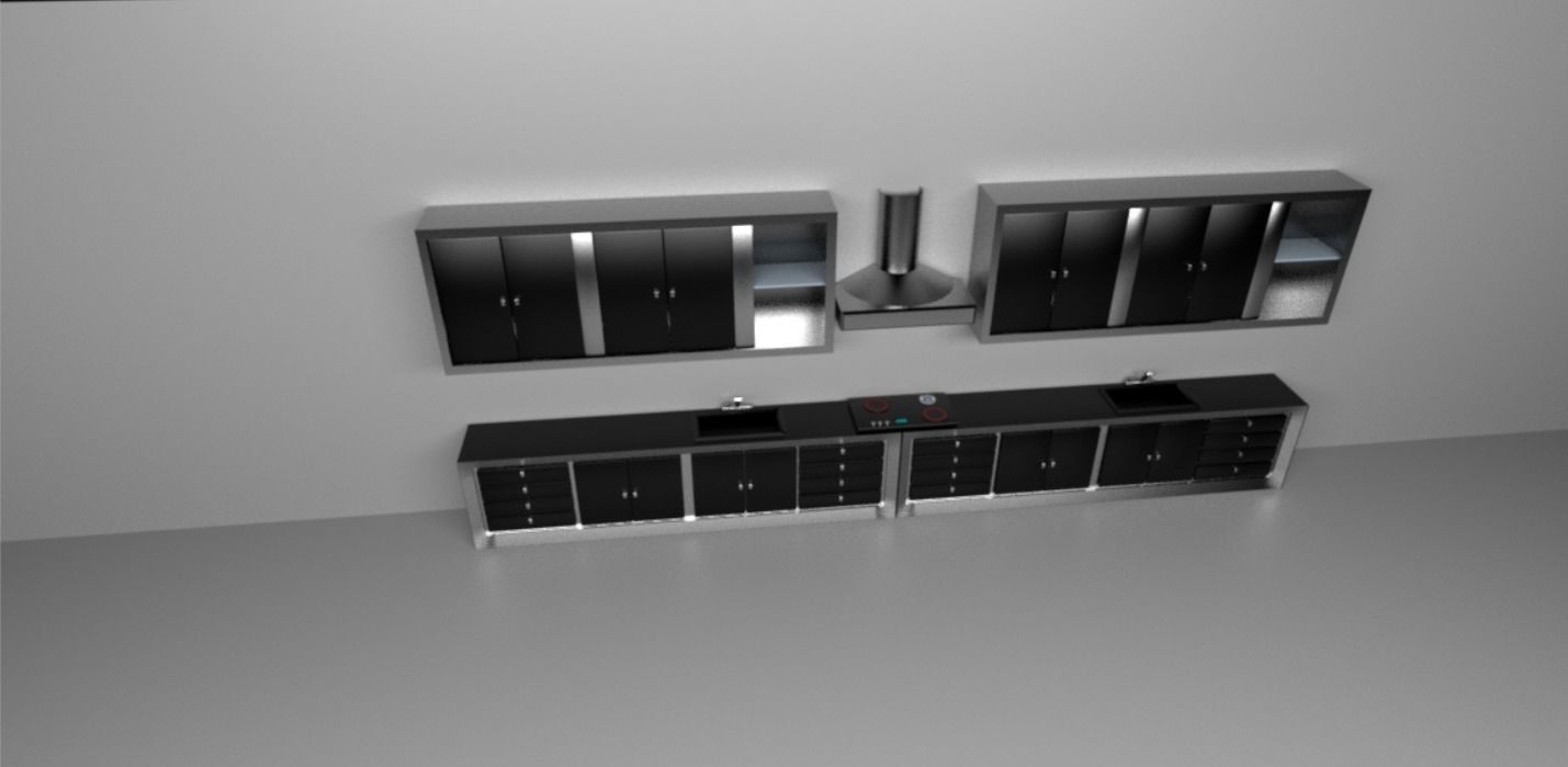 Furniture New kitchen furniture 3D model_5