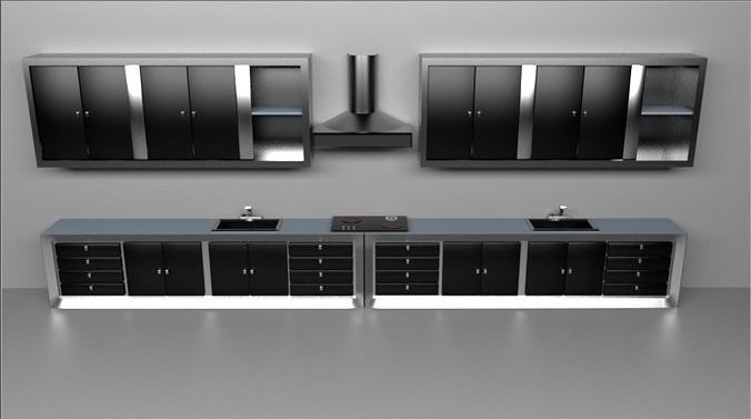 Furniture New kitchen furniture 3D model