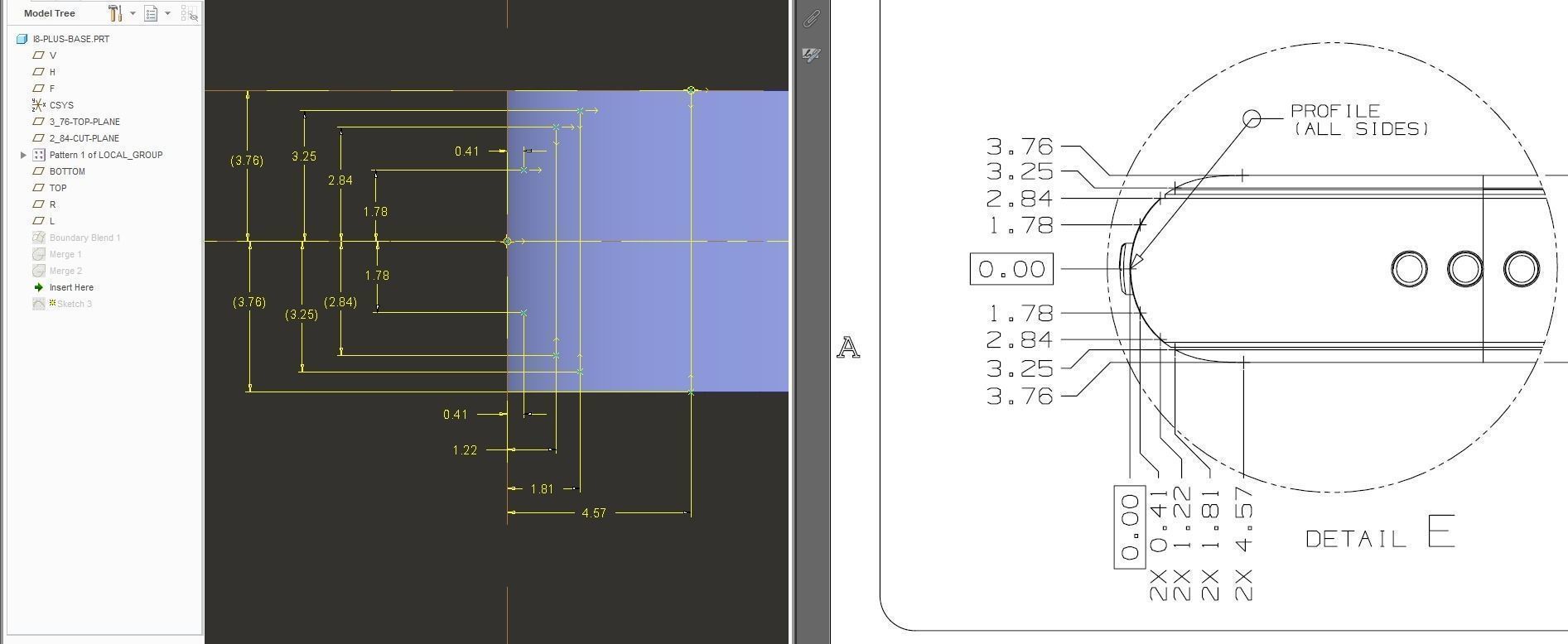 iPhone 8 Plus - original dimensions 3D model_2