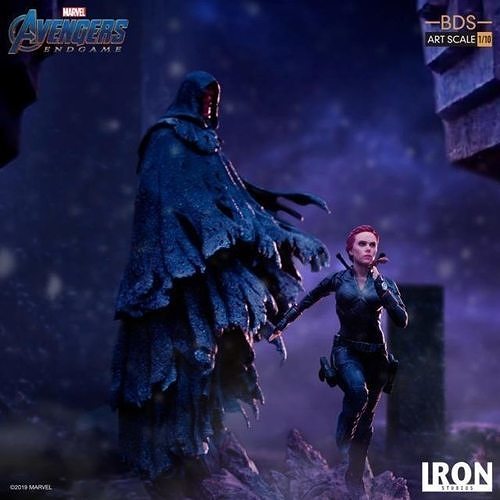 Red Skull and Black Widow Diorama 3D print model
