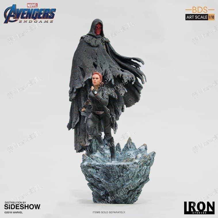 Red Skull and Black Widow Diorama 3D print model_4