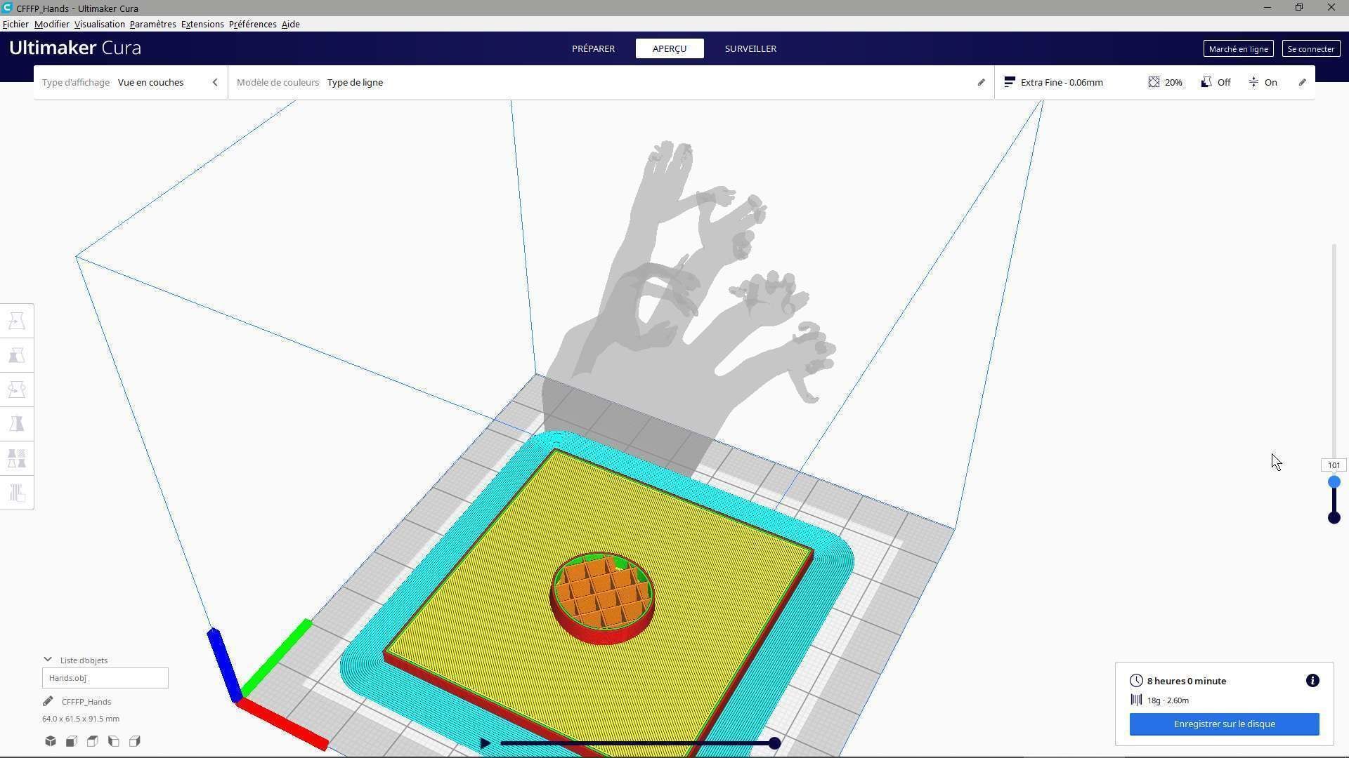 Nested hands 3D print model_16