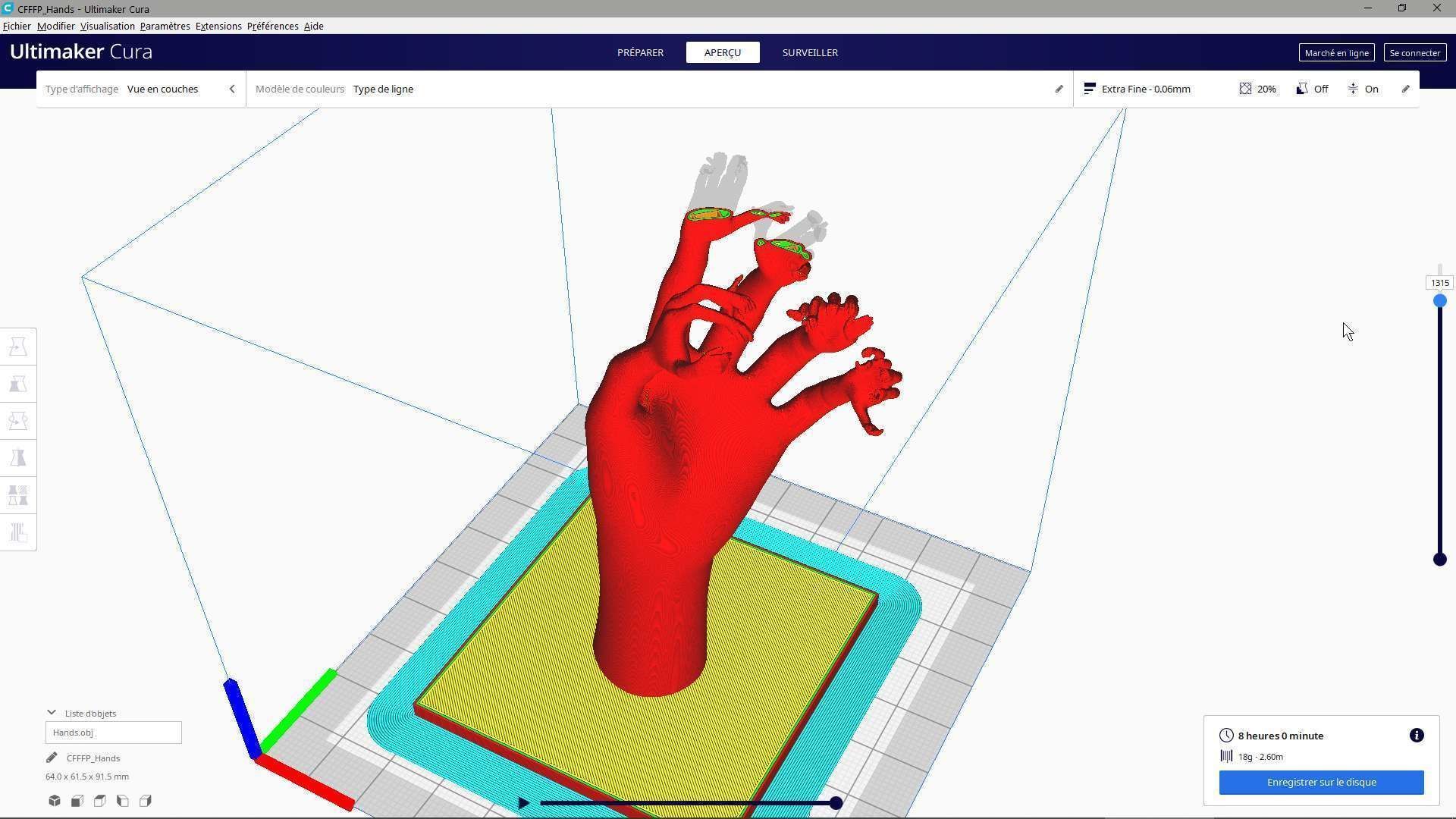 Nested hands 3D print model_19