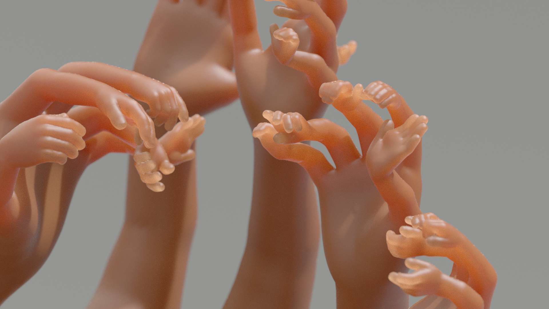 Nested hands 3D print model_12