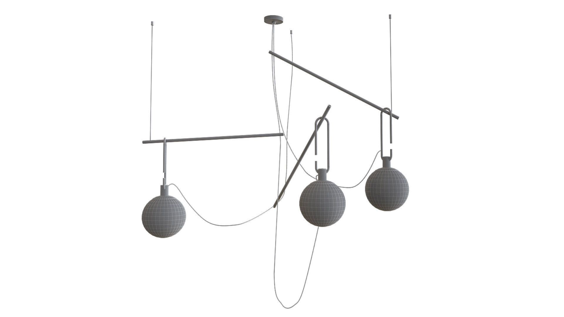 Pendant lamp Artemide NH S3 14 3D model_6