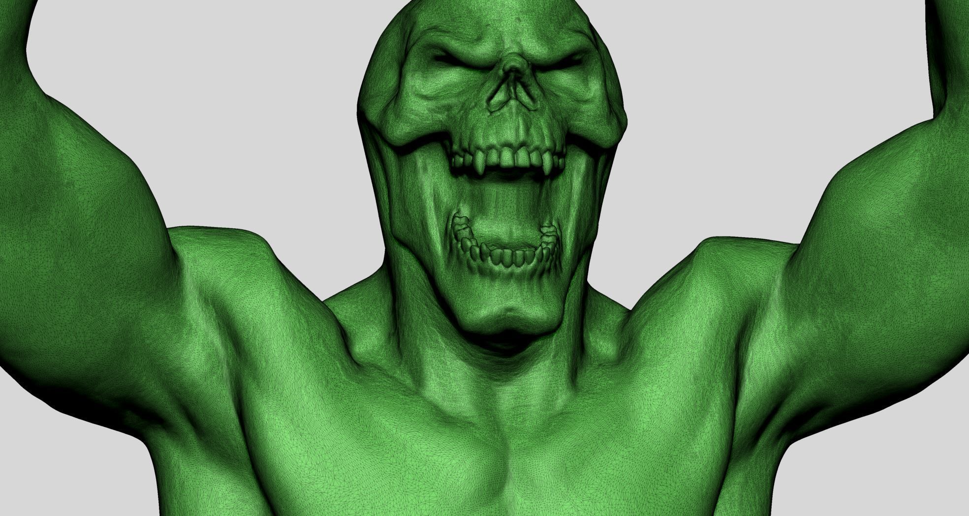 Skeletor Body Printable v2 3D print model_12