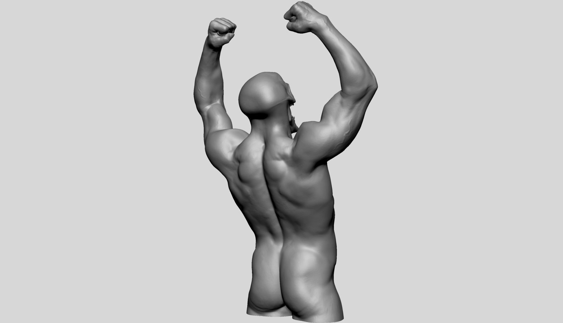 Skeletor Body Printable v2 3D print model_3