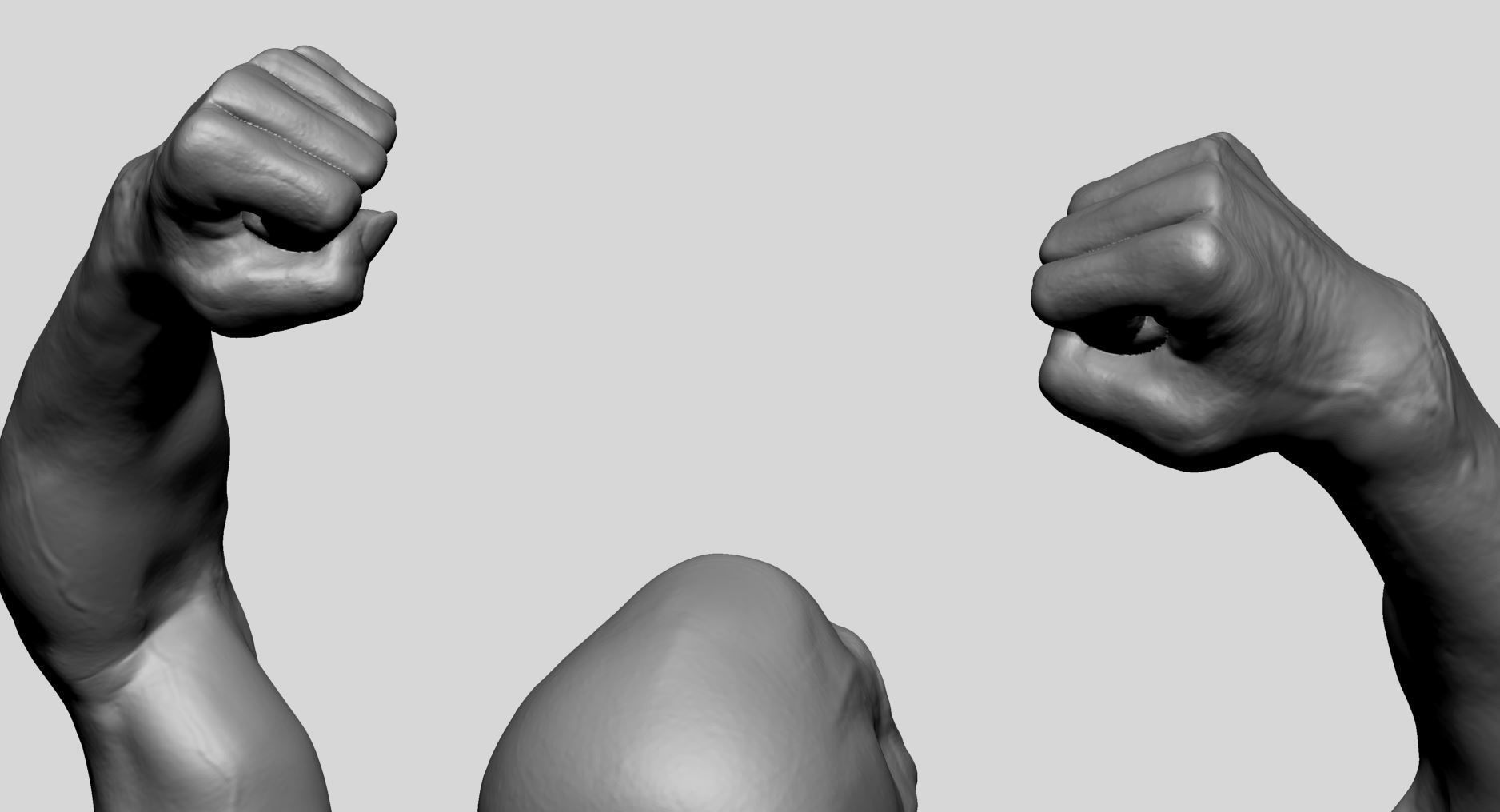 Skeletor Body Printable v2 3D print model_11