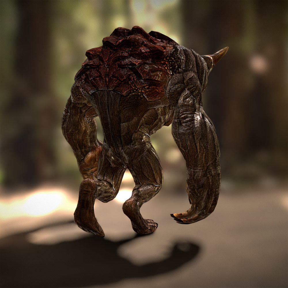 3DRT - Cyclopes Low-poly 3D model_5