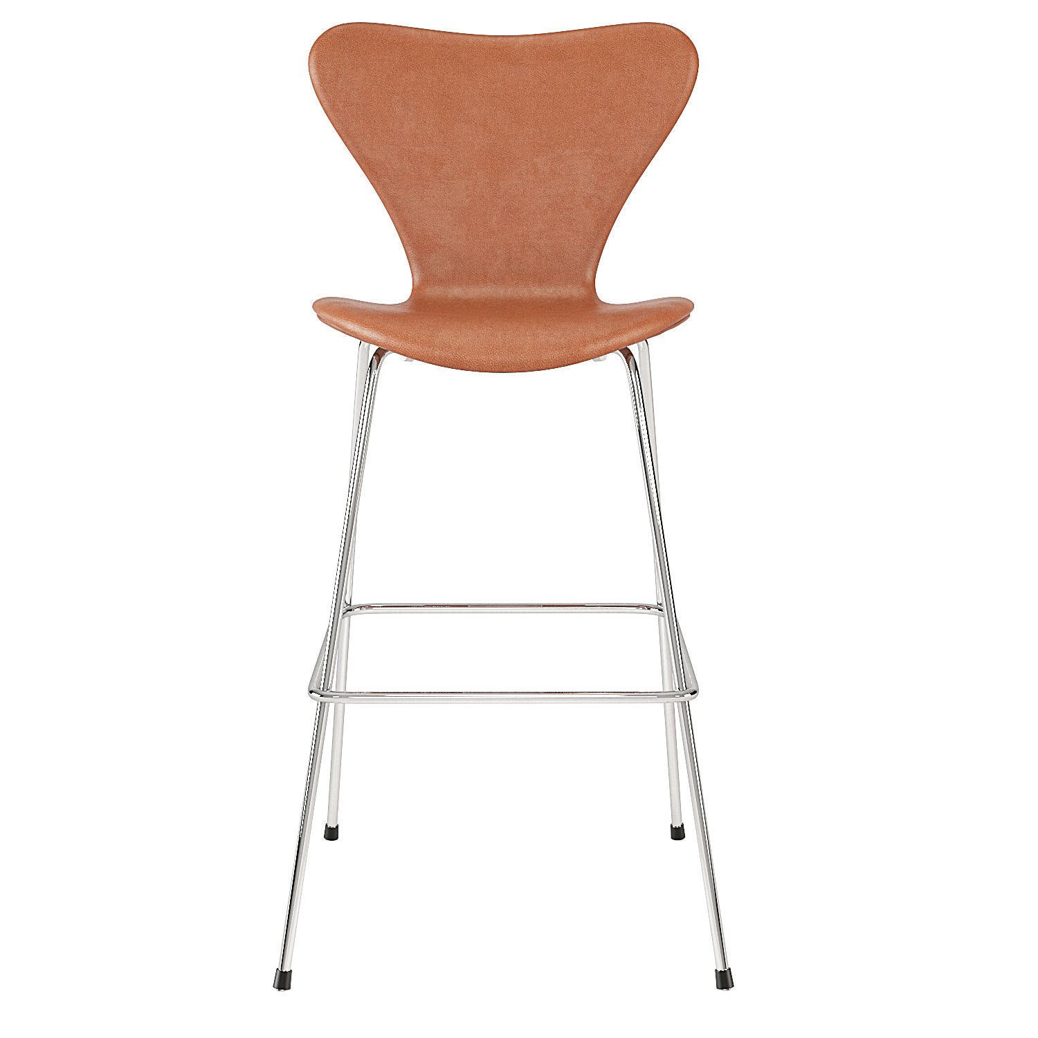 Arne Jacobsen Series 7 Barstool Fritz Hansen 3D model_14