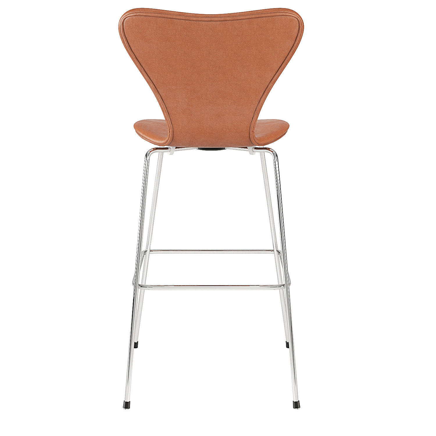 Arne Jacobsen Series 7 Barstool Fritz Hansen 3D model_8