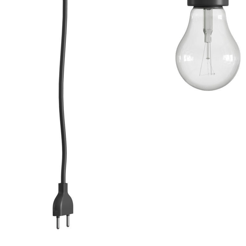 Staple Wall Lamp 3D model_3