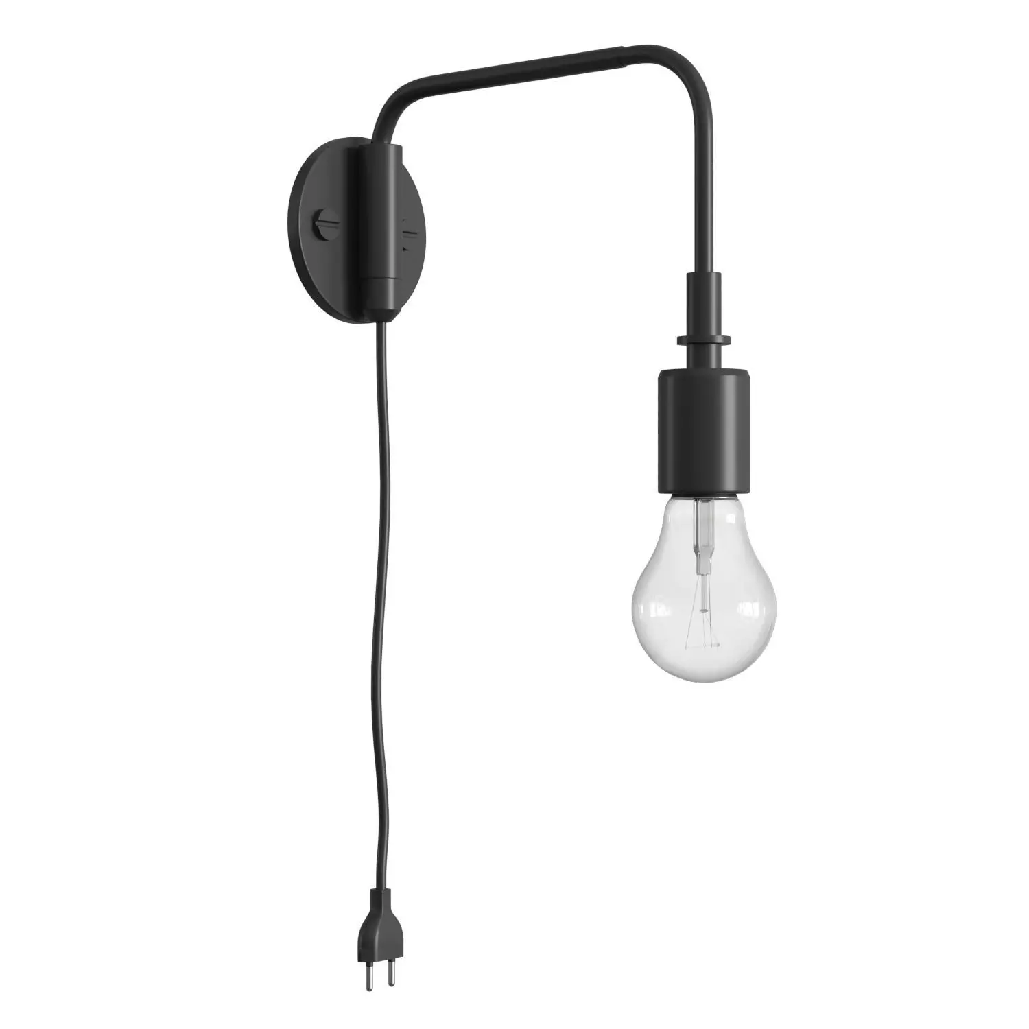 Staple Wall Lamp 3D model_0