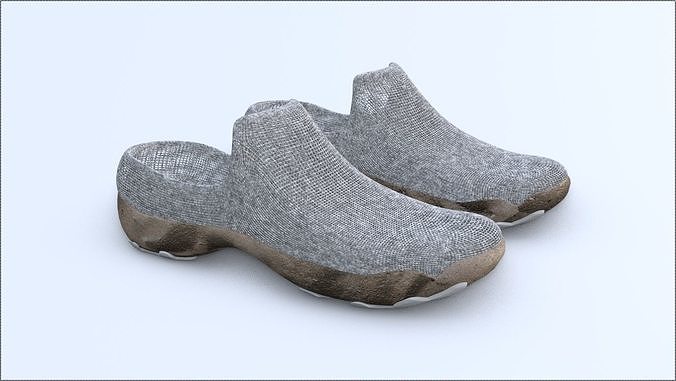 Summer Shoes Low-poly 3D model