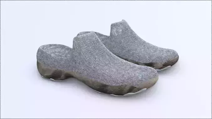 Summer Shoes Low-poly 3D model
