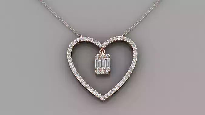 hearth pendant 3D model