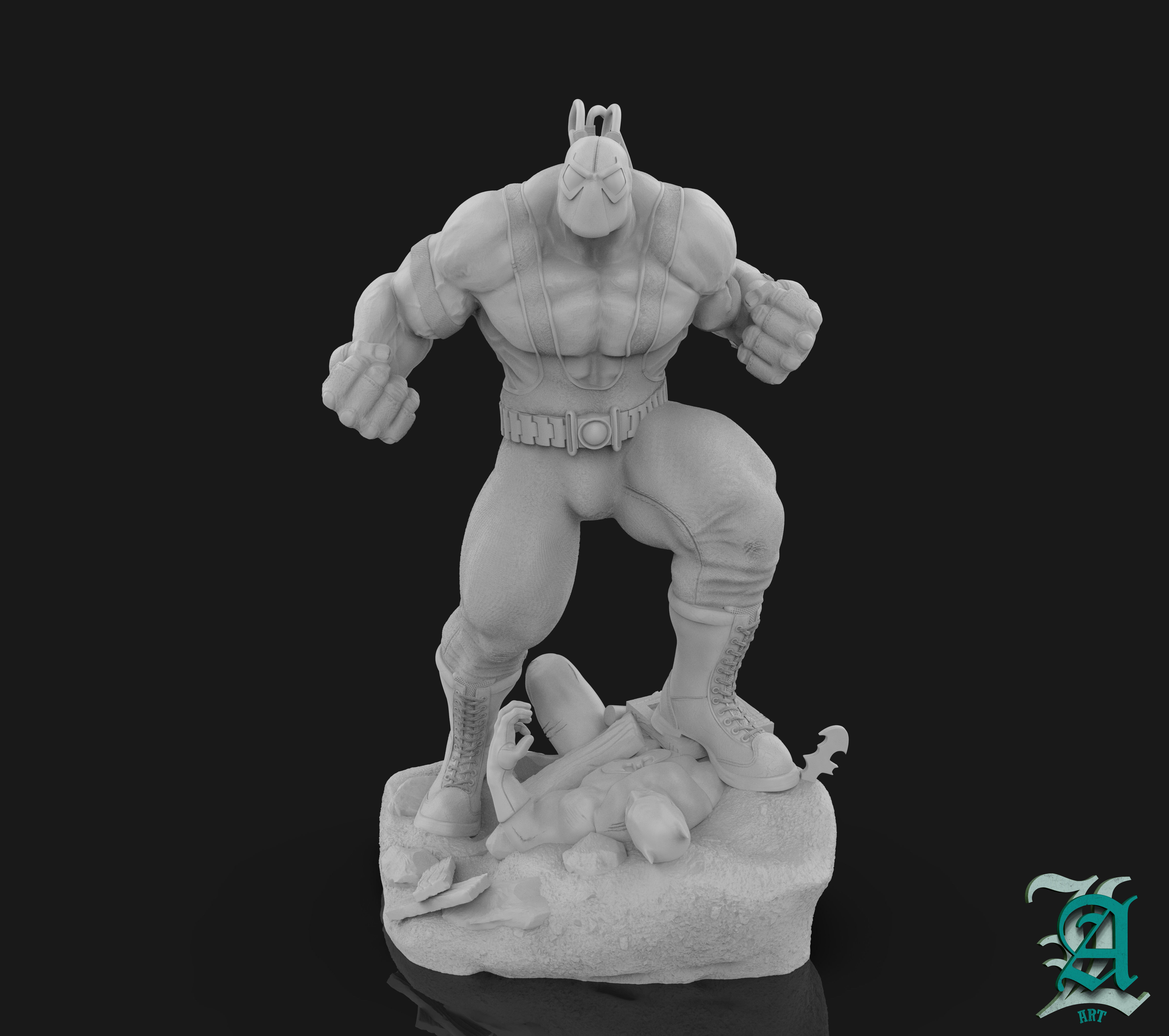 Bane - Brake you  3D print model_12