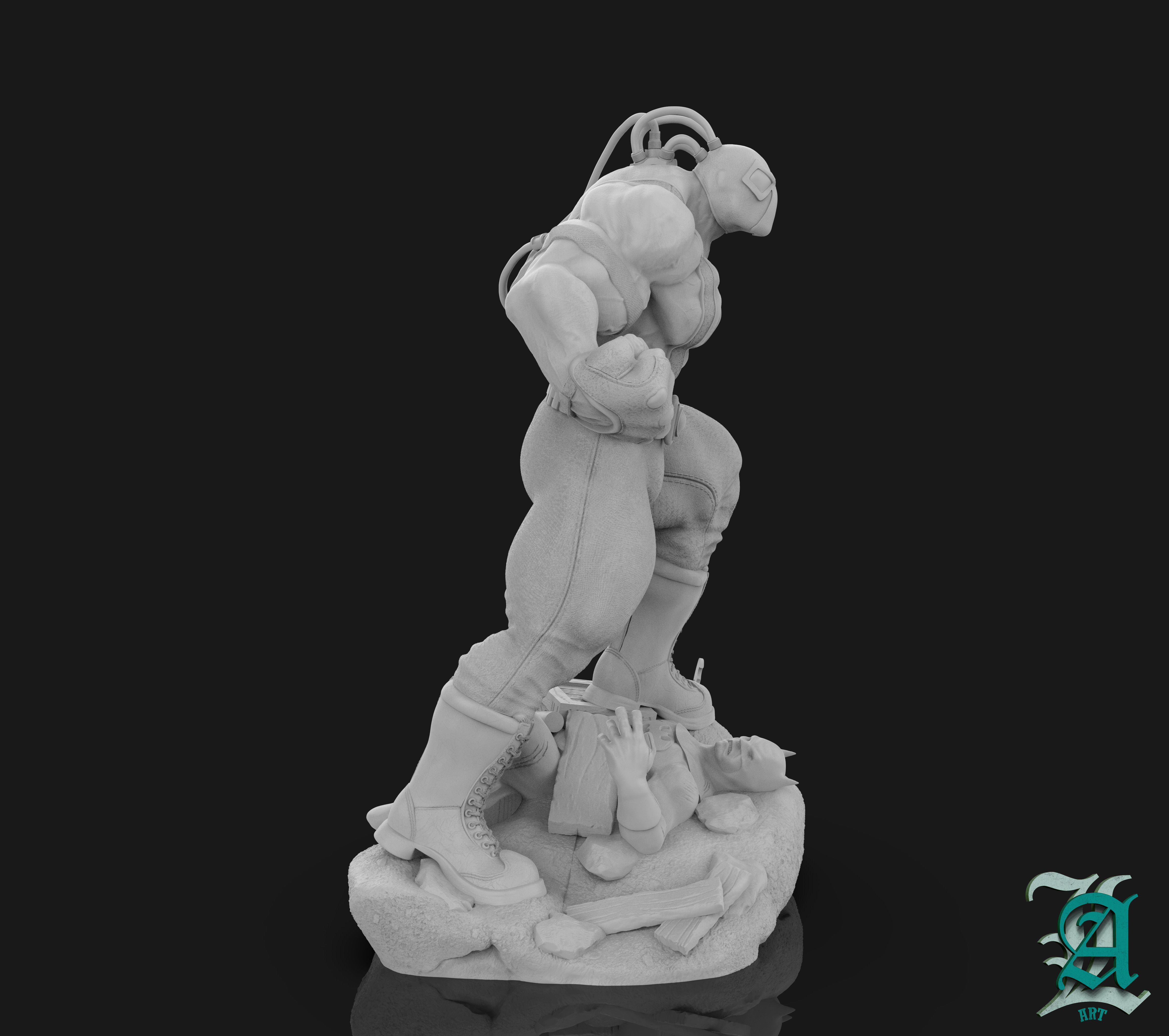 Bane - Brake you  3D print model_16