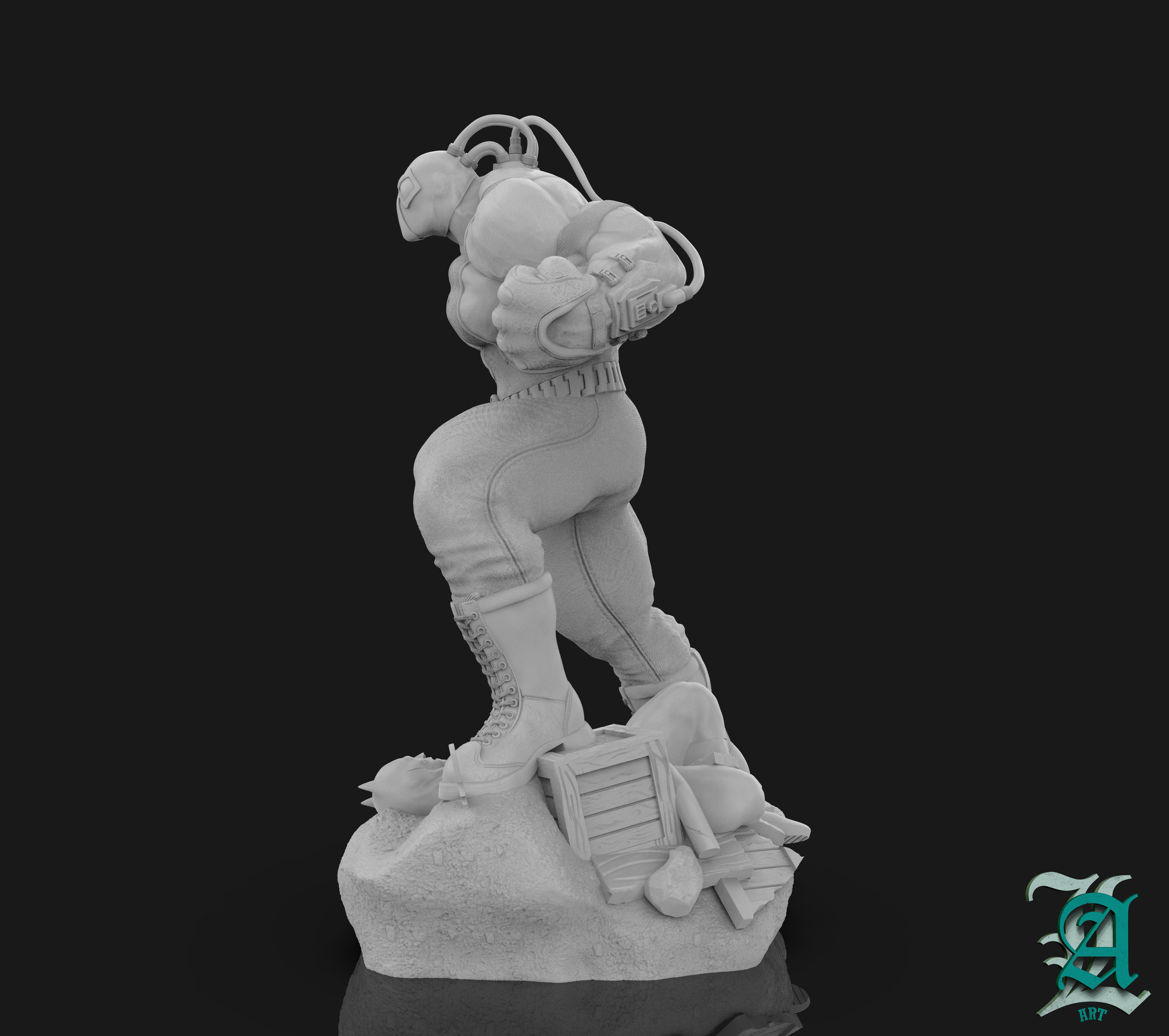 Bane - Brake you  3D print model_14