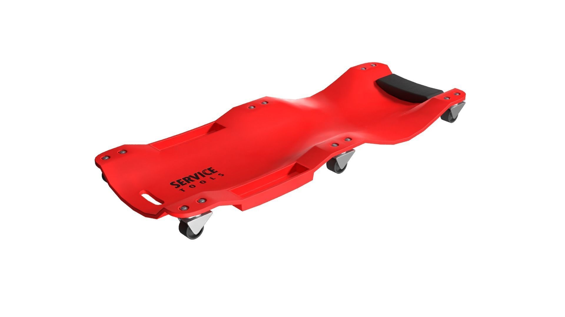 Service Creeper Set Low-poly 3D model_1