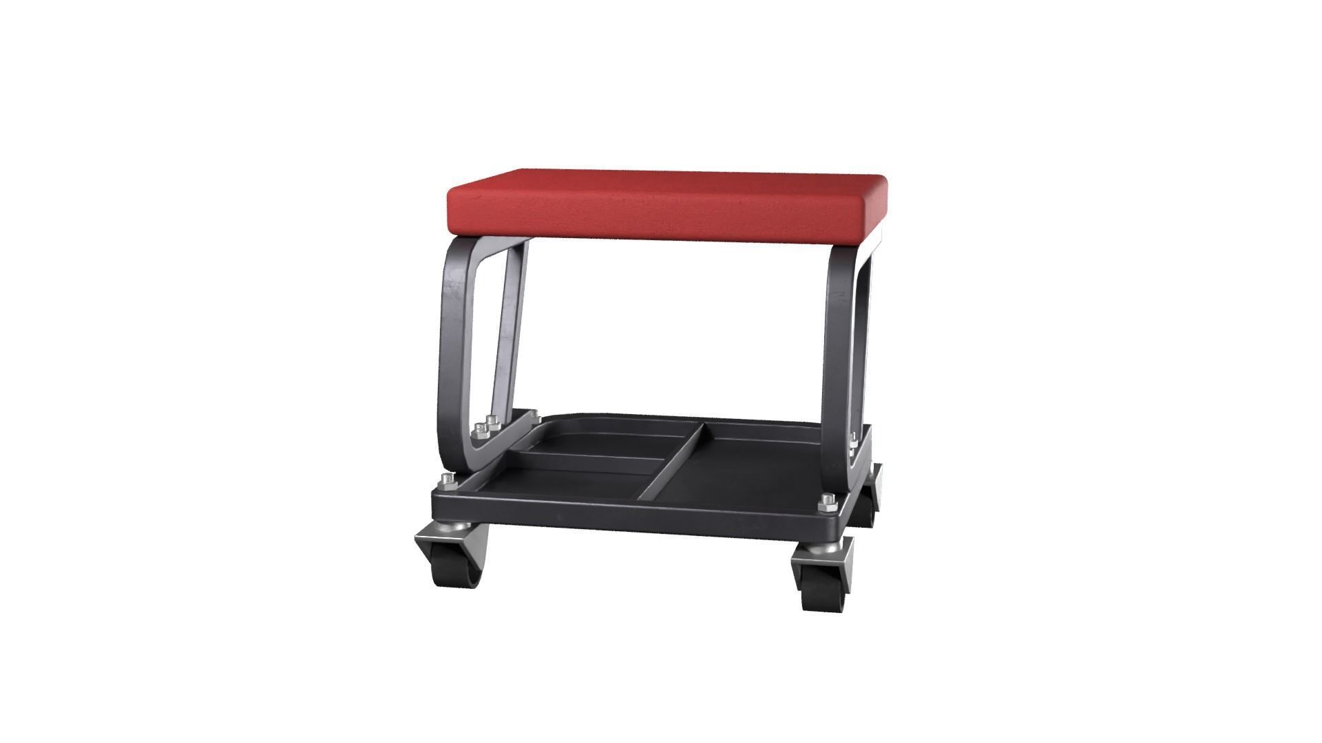 Service Creeper Set Low-poly 3D model_9