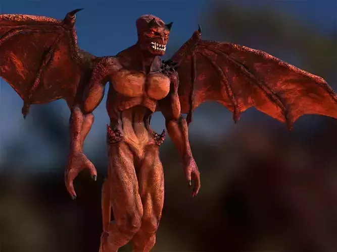 3DRT - Gargoyle monster