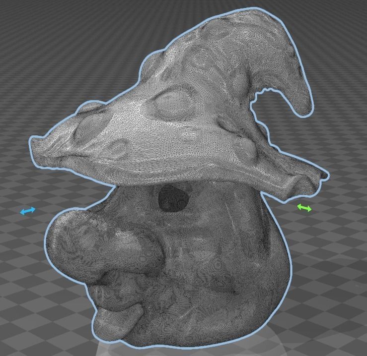 Toadstool figure 3D print model_6