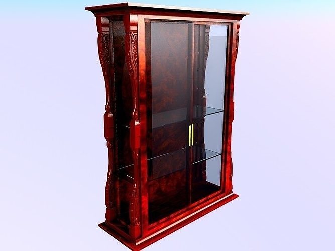 SILVERWARE CABINET 3D model