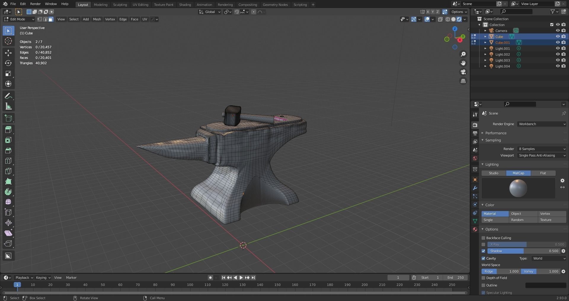Anvil and Hammer 3D model_10
