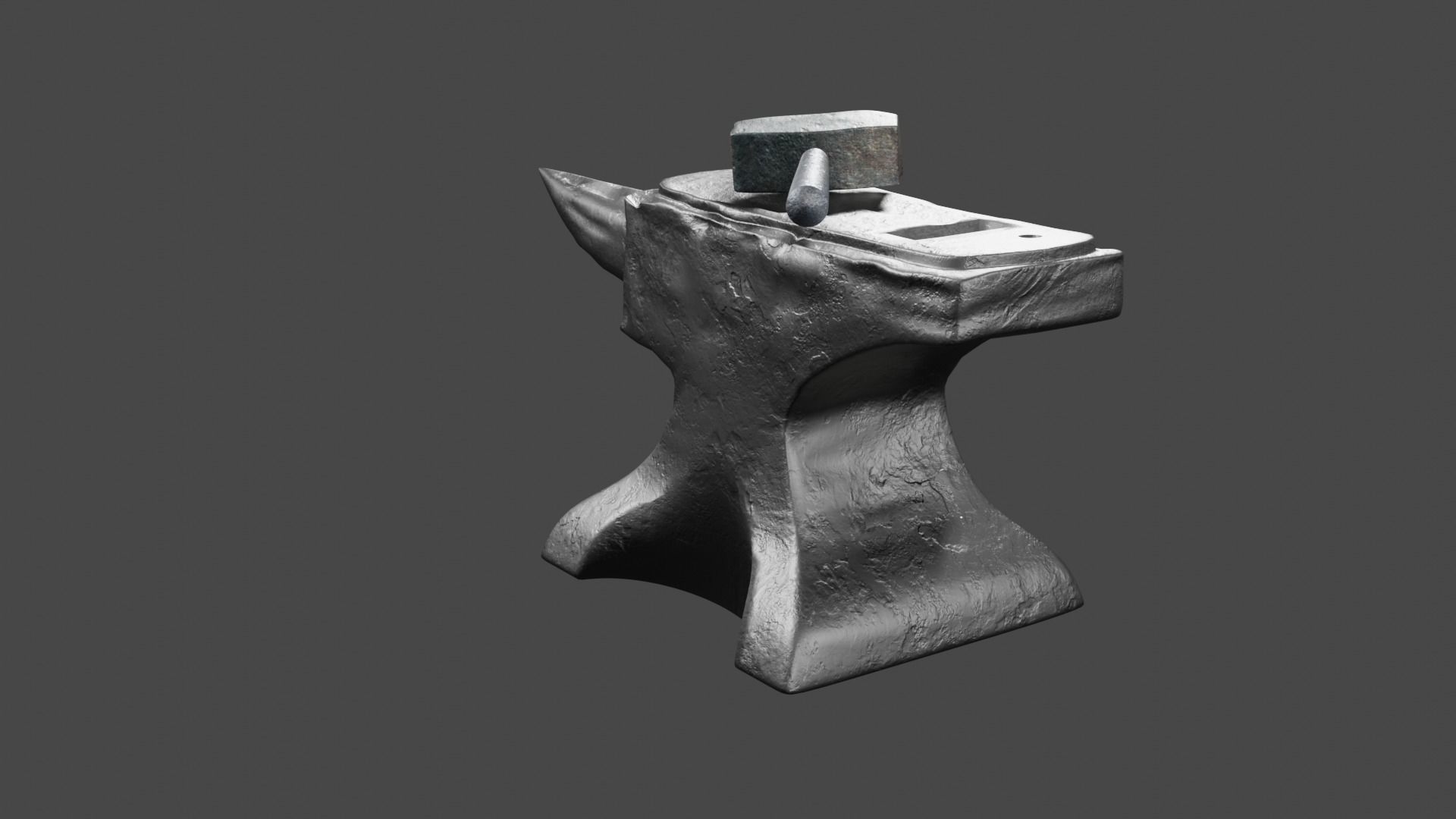 Anvil and Hammer 3D model_3