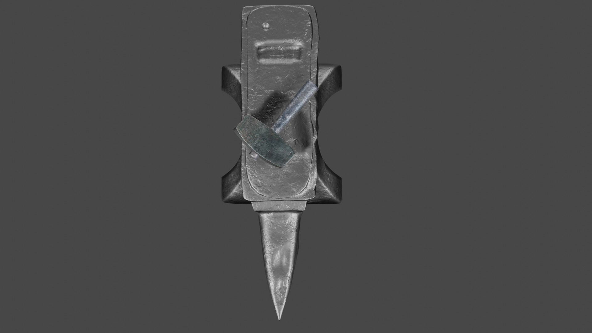 Anvil and Hammer 3D model_4