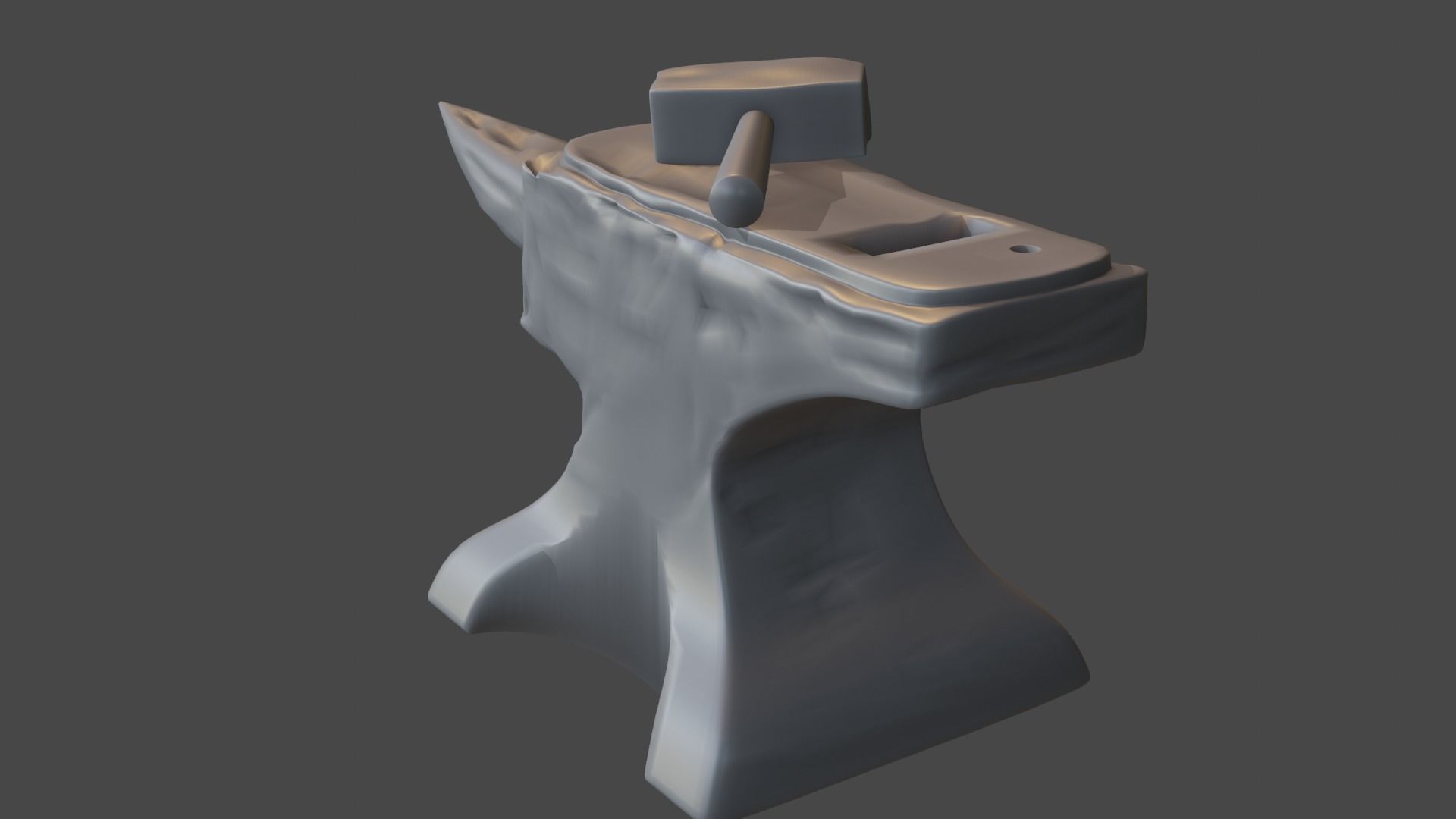 Anvil and Hammer 3D model_9